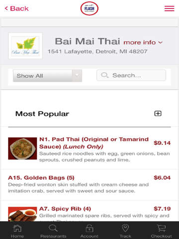 Flash Delivery MI Restaurant Delivery Service Food & Drink