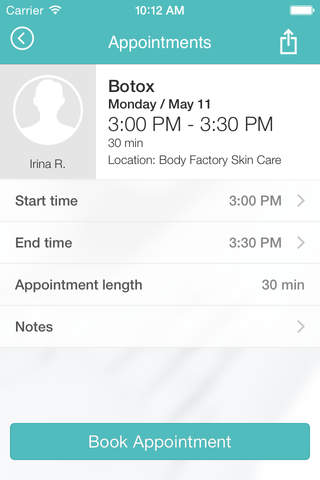 Body Factory Skin Care screenshot 4