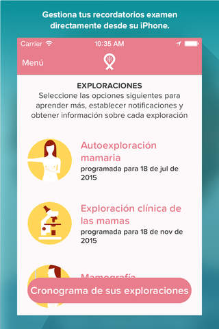 Early Detection Plan: Breast Cancer screenshot 2