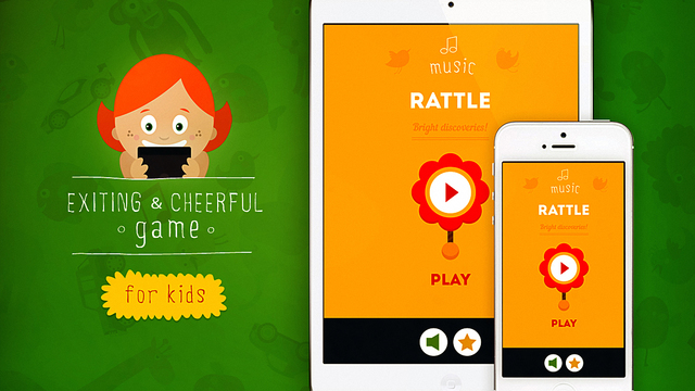 【免費教育App】Rattle toy for babies-APP點子