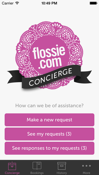 【免費生活App】Flossie Concierge-APP點子