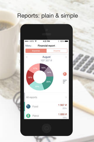 Count - powerful finance manager to control your money screenshot 3
