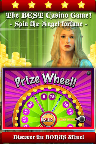 AAA Angel Saga Slots PRO - Spin the riches wheel to hit the monopoly jackpot screenshot 3