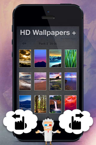 HD Wallpapers + for iPad Air, iPhone, iPod Touch and iPad Retina [Free/Universal] screenshot 3