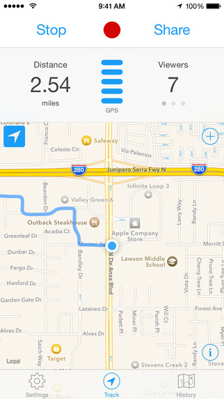 【免費工具App】Track — Realtime route tracking & sharing-APP點子