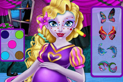 Vampire Princess Fairy Drawing - Beauty Facial Makeup/Butterfly Lover screenshot 2