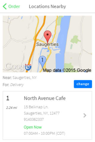 North Avenue Cafe screenshot 2