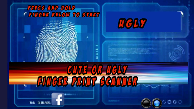 【免費娛樂App】Cute Or Ugly Finger Print Scanner™-APP點子