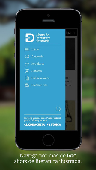 【免費書籍App】Deletéreo: illustrated literature shots in spanish-APP點子