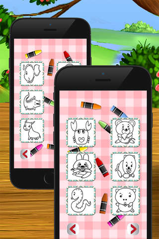 cartoon coloring pad and painting art book for little kid screenshot 2