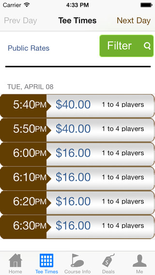 【免費運動App】Saddle Rock Golf Tee Times-APP點子