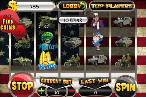 AAA Aace Army Slots and Blackjack & Roulette screenshot 2