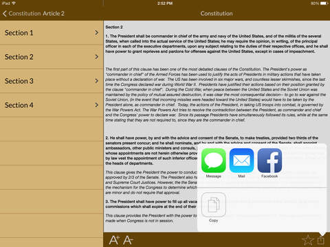 【免費書籍App】Constitution and Federalist Papers-APP點子