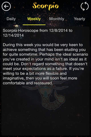 Daily Horoscope 2015 screenshot 3