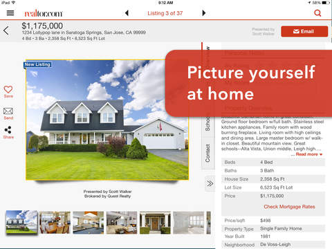 【免費生活App】Realtor.com Real Estate - Homes for Sale and Apartments for Rent-APP點子