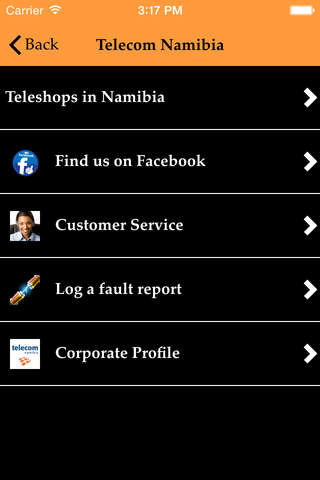 Mobicom Namibia screenshot 2