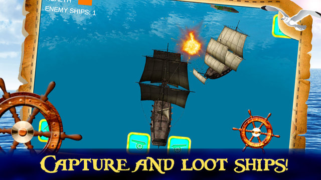 【免費遊戲App】Sea Pirate Ship Simulator 3D Full-APP點子