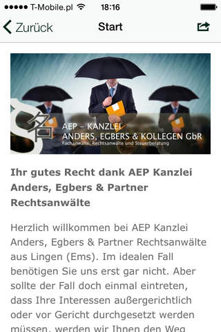 AEP Kanzlei screenshot 3