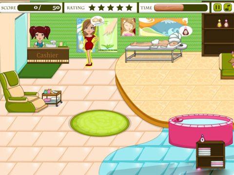 Celebrity Spa Kids Game screenshot 2