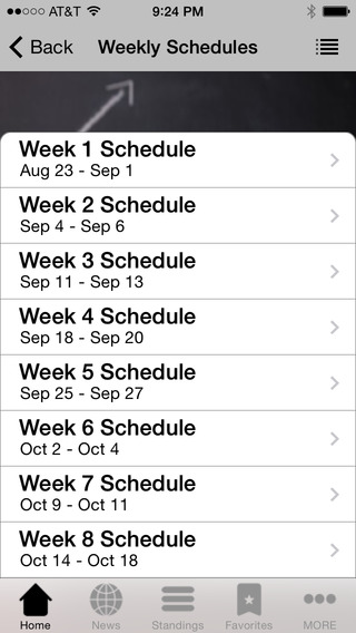 【免費運動App】College Football Schedules 2014-APP點子