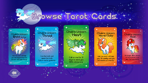 【免費娛樂App】Chakra Unicorns Tarot Cards™-APP點子