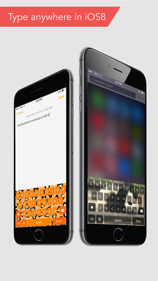 【免費工具App】CoolKeyboard Free - Cool Keyboard Themes & Custom Wallpaper Skins for iOS 8-APP點子