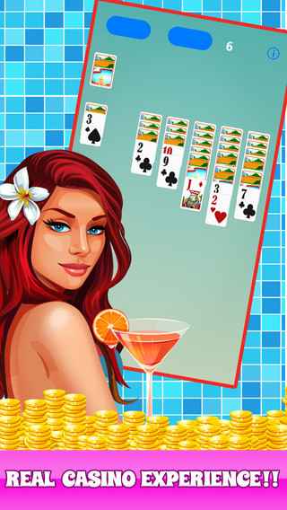 Pool Party Solitaire - Play Classic Addictive Summer Splash Cards Game