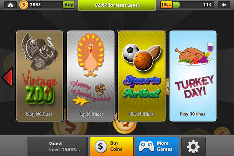 Thanksgiving Casino Slot screenshot 2