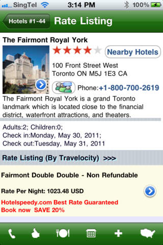 Toronto Hotel screenshot 3