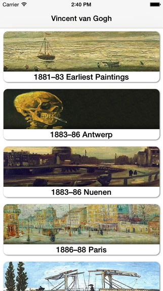 Vincent van Gogh image gallery