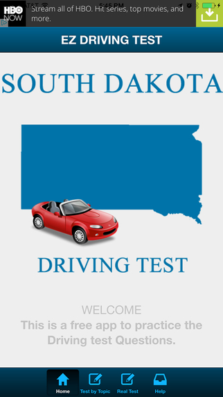 South Dakota Basic Driving Test