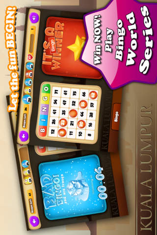 Bingo World Series - Play Bingo Online Game for Free with Multiple Cards to Daub - City Edition screenshot 4