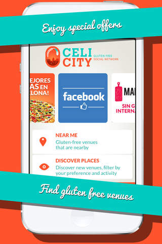 CeliCity, establecimientos sin gluten screenshot 2