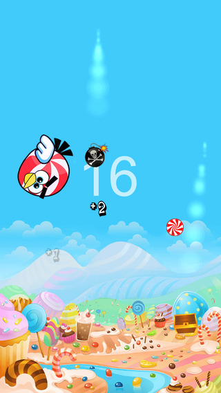 【免費遊戲App】Bouncing Candy Bird-APP點子