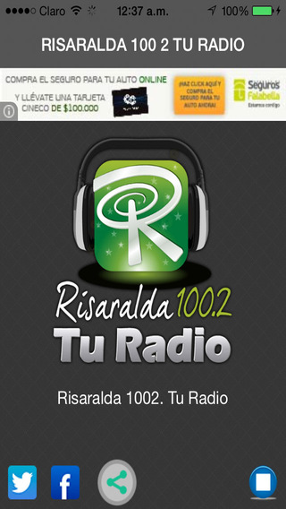 免費下載娛樂APP|RISARALDA 100.2 FM TU RADIO app開箱文|APP開箱王