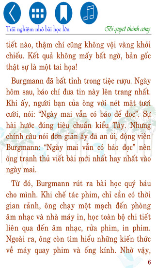 【免費書籍App】Trải nghiệm nhỏ bài học lớn - Bí quyết thành công-APP點子