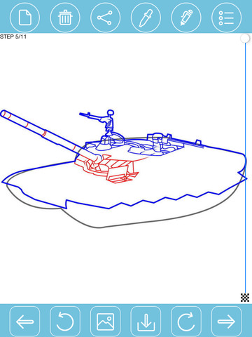 【免費教育App】How To Draw Tanks-APP點子