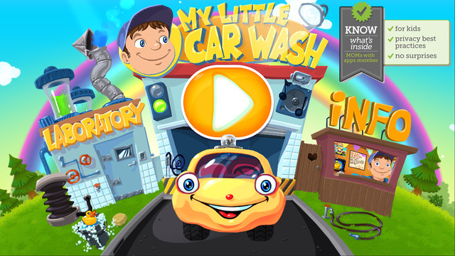 My Little Car Wash - The free funny cars trucks and vehicles washing garage game for kids lite
