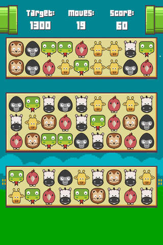Zoolock - Classic Old School Zoo Match-3 Battle Puzzle Game screenshot 2