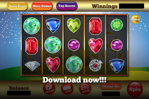 Ace Oz Casino Slots Heaven - Spin Las Vegas Slots to Win the Jewel Gold 777 screenshot 4