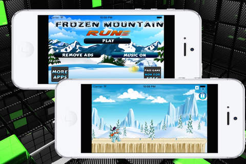 Frozen Mountain Run | Adventure, Skill and Run Game screenshot 3