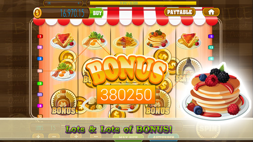 【免費遊戲App】`` AAA Amazing Food Cuisine Slot Machine PRO - Spin a lotto and explore a restaurant of gambling-APP點子