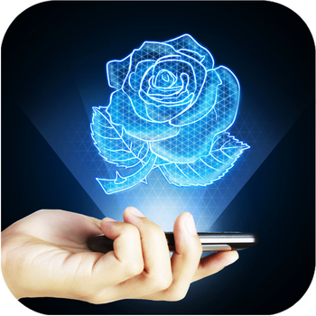 Hologram Flowers 3D Simulator LOGO-APP點子