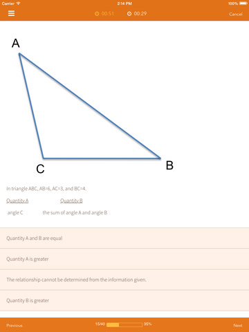 【免費教育App】GRE Prep: Practice Tests and Flashcards in Math, Verbal and Writing-APP點子