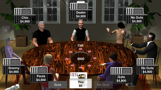 【免費遊戲App】Guts Poker Club-APP點子