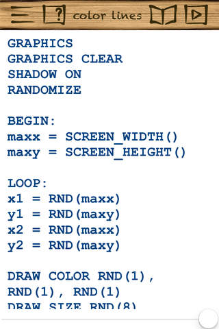 "Smart BASIC" programming language screenshot 3