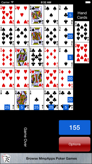 【免費遊戲App】Poker Square - Games of poker solitaire-APP點子