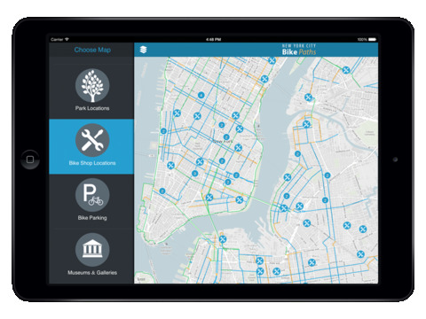 免費下載交通運輸APP|NYC Bike Paths Free app開箱文|APP開箱王