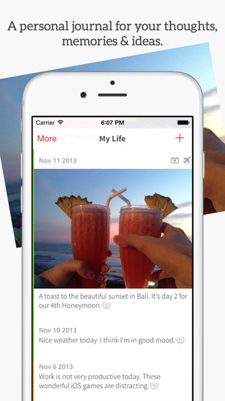 【免費生活App】Everyday – Diary, Journal & Thoughts-APP點子