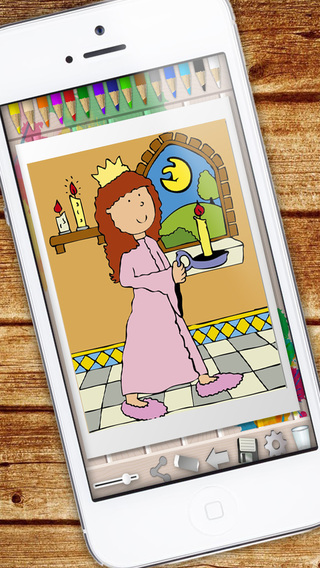 【免費娛樂App】Princesses Coloring Book - color and paint the princess - premium-APP點子